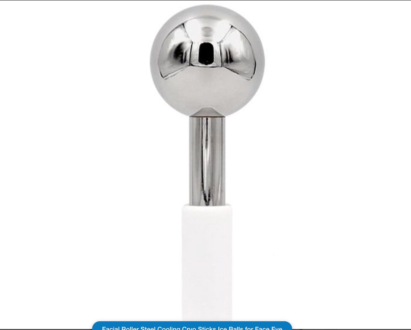Facial Roller Steel Cooling Cryo Sticks Ice Balls for Face Eye