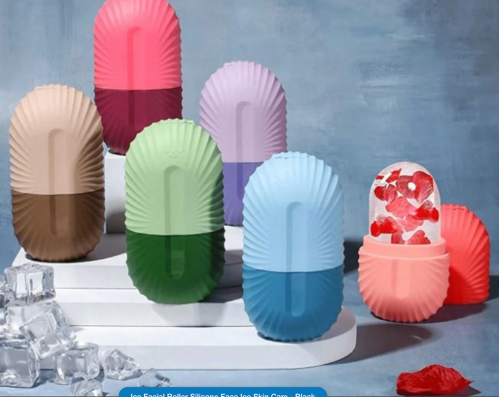 Ice Facial Roller Silicone Face Ice Skin Care