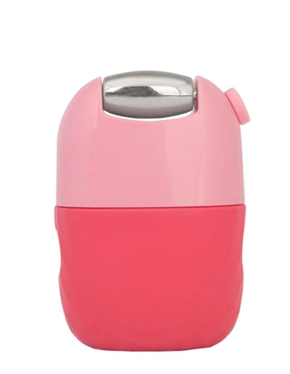 Glam Beauty - Facial Ice Roller With Double Metal Roller - Pink