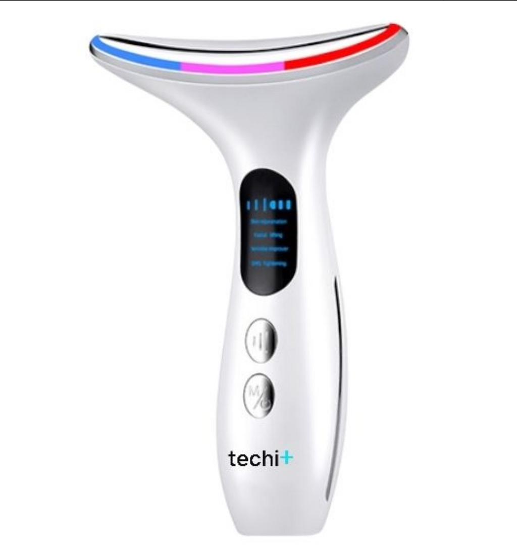 Face &amp; Neck Sculpting Wand | 3 x LED Therapy, EMS, USB-C, Rubberised Design