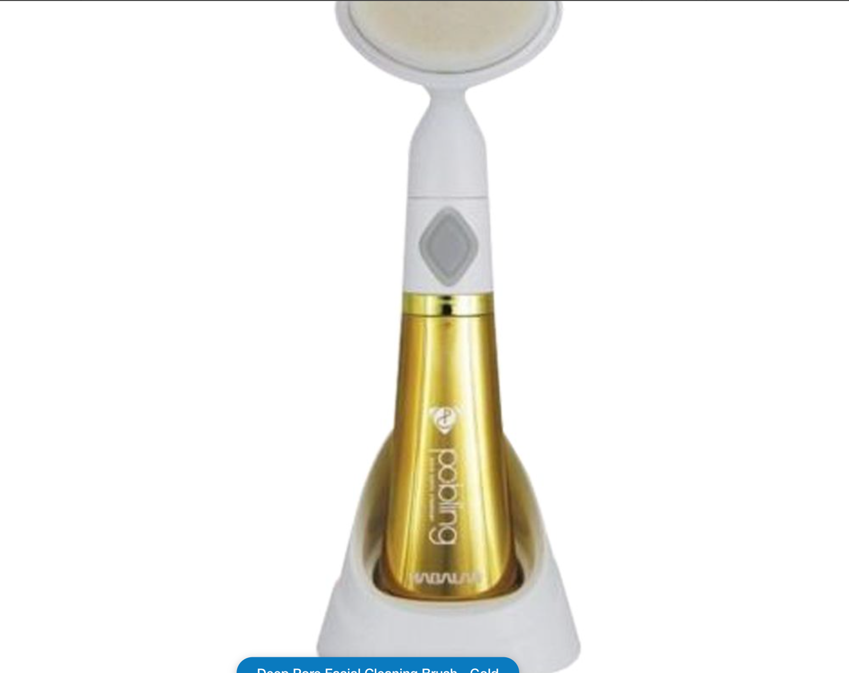 Deep Pore Facial Cleaning Brush - Gold