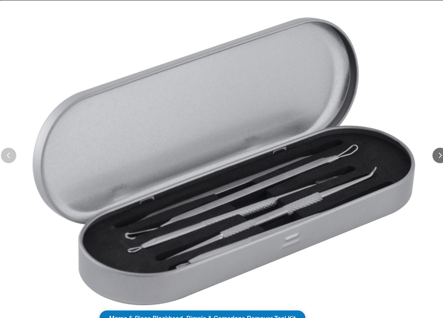 Marco 5-Piece Blackhead, Pimple & Comedone Remover Tool Kit