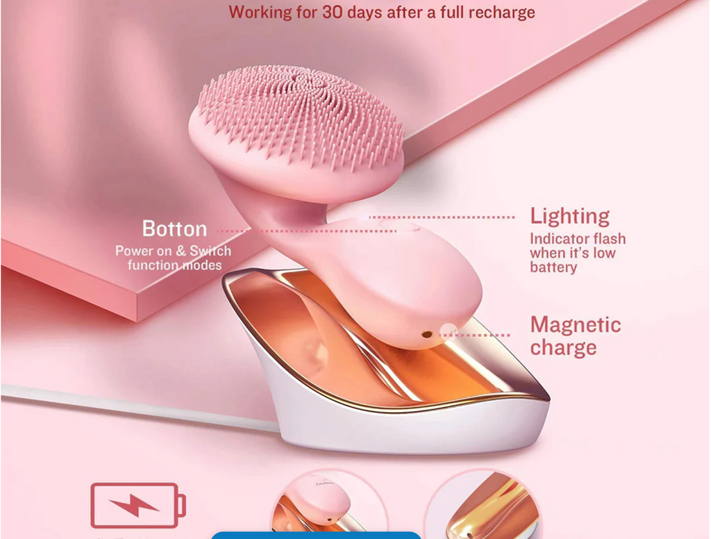 Sonic Silicon Deep cleansing brush