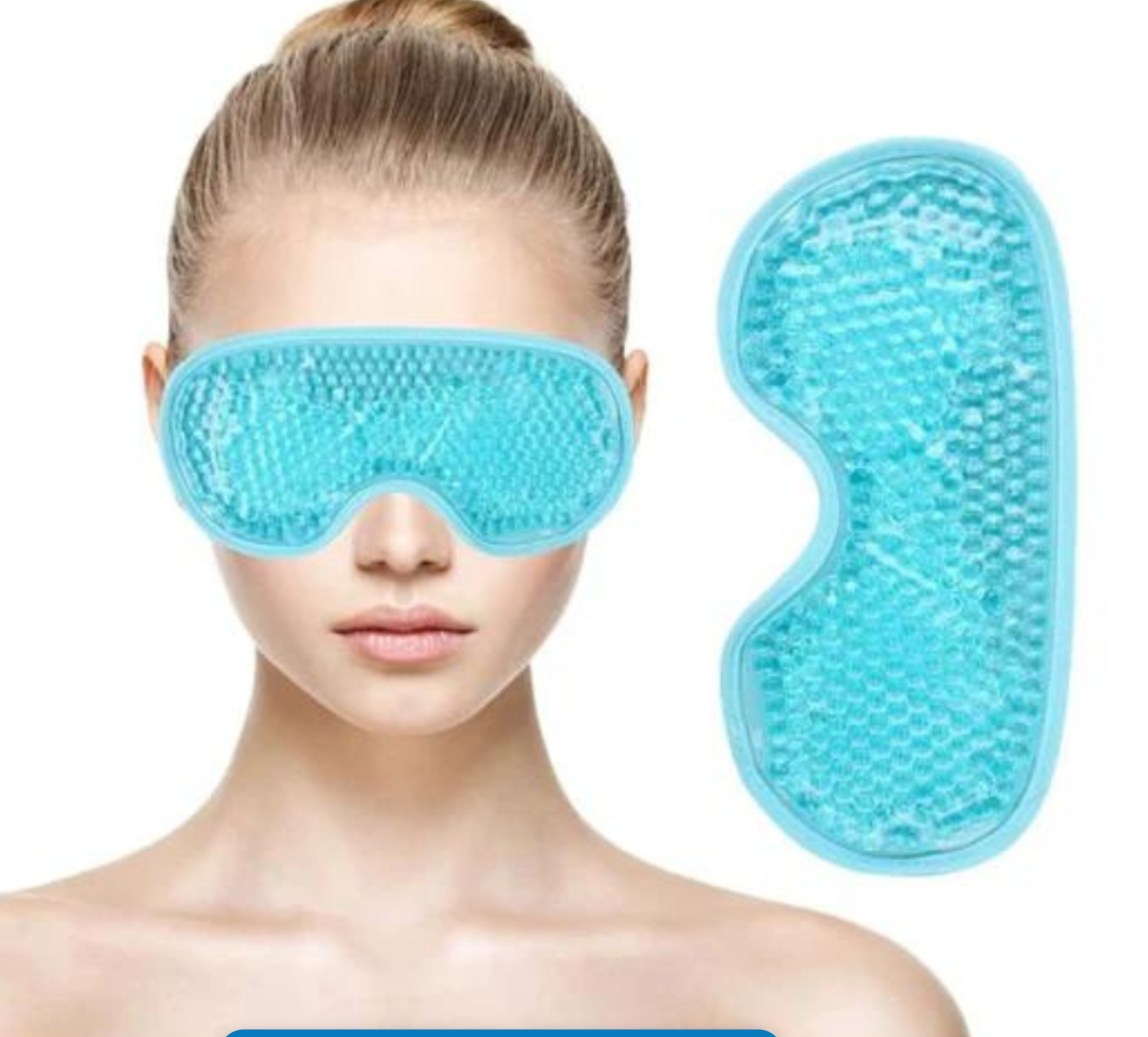 Xtreme Xccessories Reusable Cooling Gel Eye Mask
