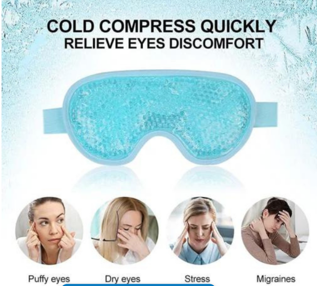 Xtreme Xccessories Reusable Cooling Gel Eye Mask