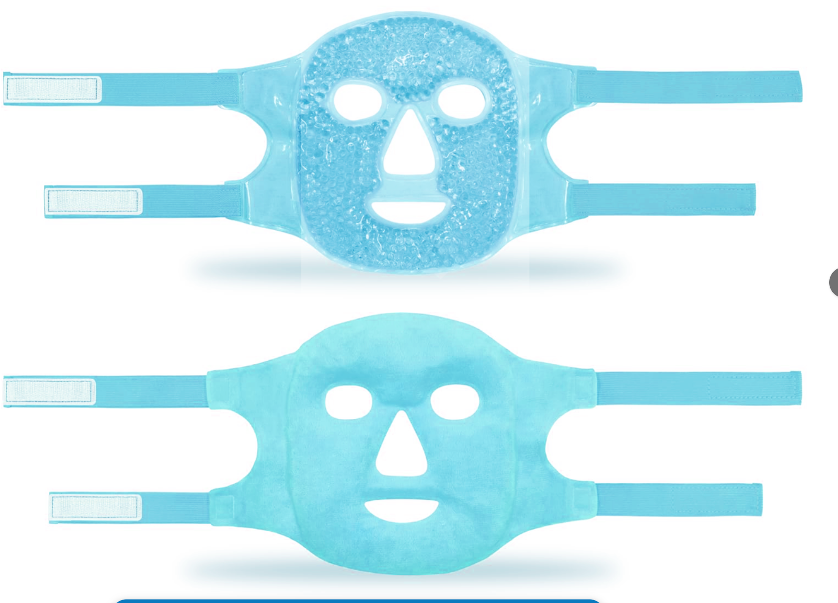 GET UNBOXED Cooling Ice Face Eye Mask Set Hot Cold Reusable Compress