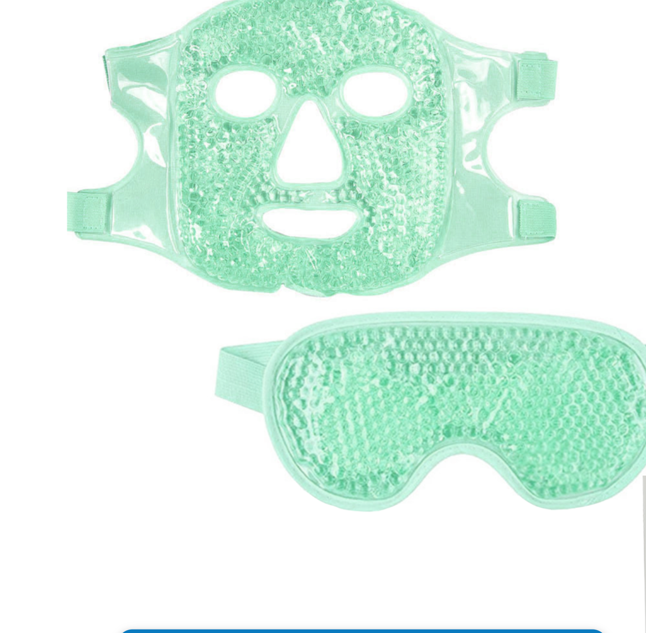 GET UNBOXED Cooling Ice Face Eye Mask Set Hot Cold Reusable Compress