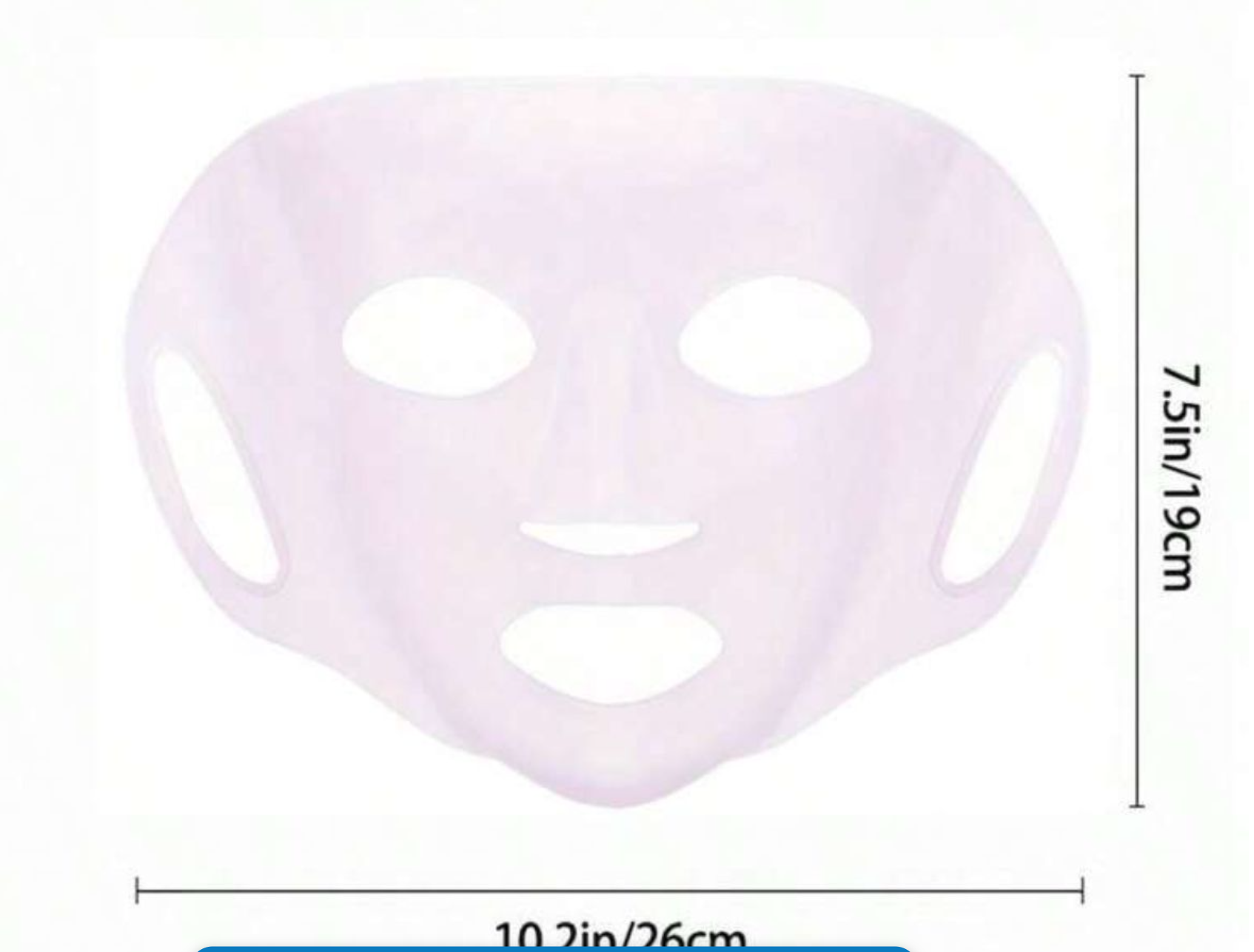 Reusable Anti-Wrinkle Silicone Face Mask - Moisturizing Facial Beauty Tool